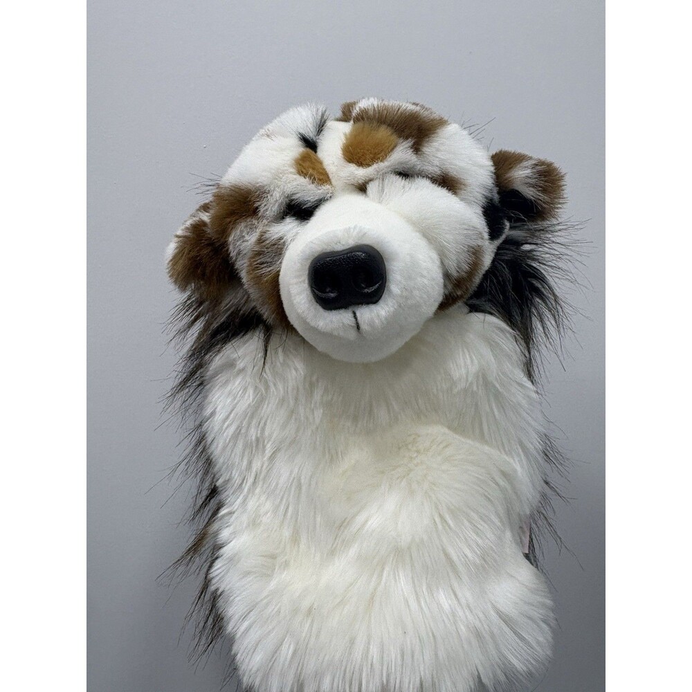 Daphne's Australian Shepard Dog Driver Head Cover Cute Plush Animal Golf
